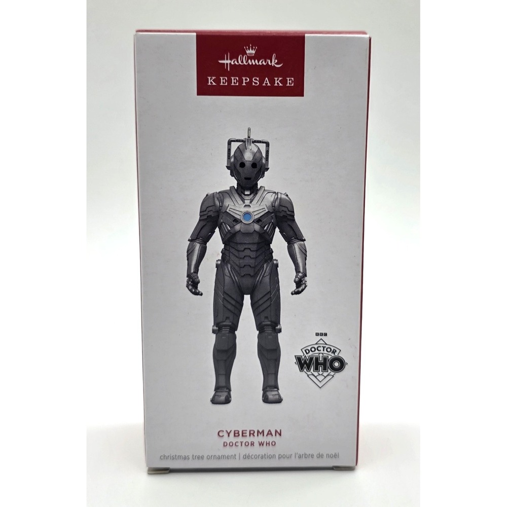2024 Hallmark ‎ Dr Who Cyberman Keepsake Christmas Ornament New